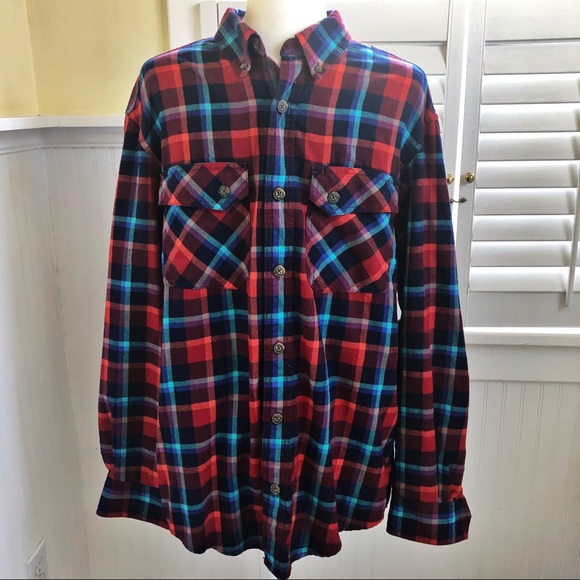 Duluth Trading Co Other - Duluth Trading Button-Up Long-Sleeve Flannel Shirt